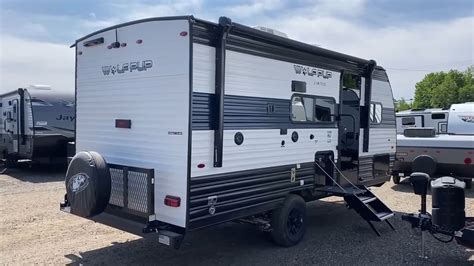 Inside the Wolf Pup 16BHSW Travel Trailer for Families OR Couples!