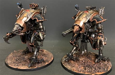 War Dog Karnivores GW Warhammer 40K Miniatures Presale Painted Chaos ...