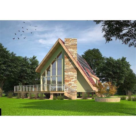 Largest Manufacturer of Steel Frame A-Frame Prefab Homes, PREFAB HOME ...