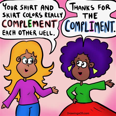Complement Compliment 的图像结果