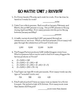 Go Math 4th Grade Chapter 2 的图像结果