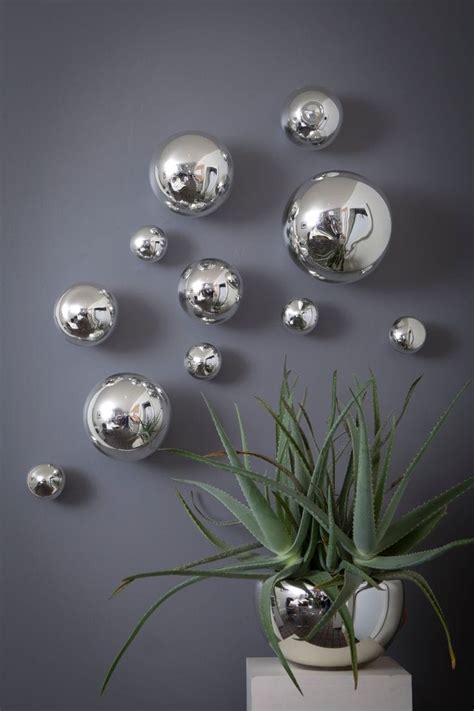 Wall Mountain Stainless Steel Balls – PC HOME DECOR