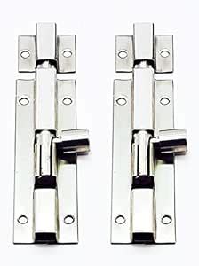 Hardwera Door and Window Tower Bolts (chatkani) Stainless Steel Heavy ...