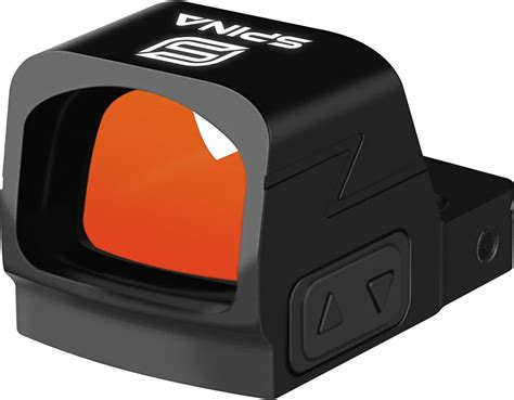 Amazon.com: SPINA OPTICS Bastion 1x17 RMSC Red Dot Sights,7075 Aluminum ...