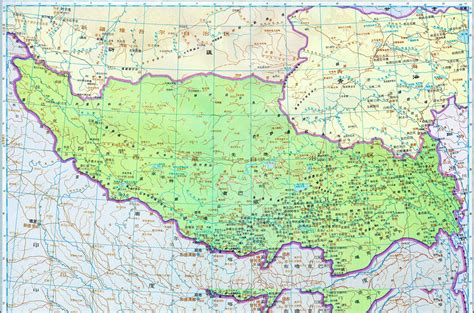 历史地图：西藏(清)_中国史稿地图地图库