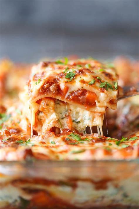 Lightened Up Turkey Veggie Lasagna  
