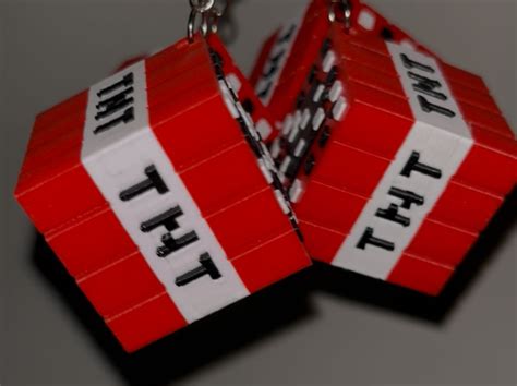 Image result for TNT Keychain Minecraft