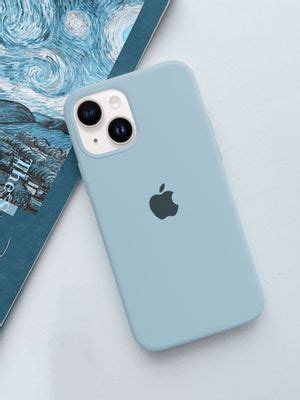 Buy Treemoda Sky Blue Silicone Case Cover For Iphone Online