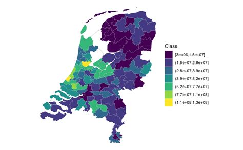 Ggplot Map 的图像结果
