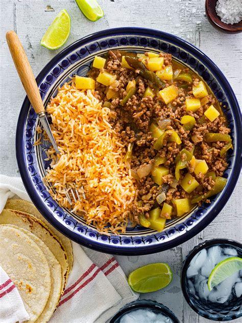 Picadillo Con Papas | Receta Mexicana