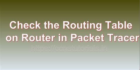 Image result for Command Check Routing Table
