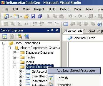 Procedures Stockees SQL Server VB.NET 的图像结果