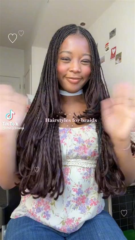 French Curl Box Braids Tutorial 的图像结果