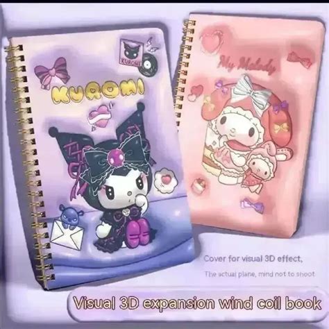 Sanliou 3D Kawaii Notebook Kuromi & Friends