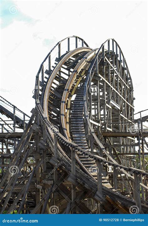 Wooden Roller Coaster