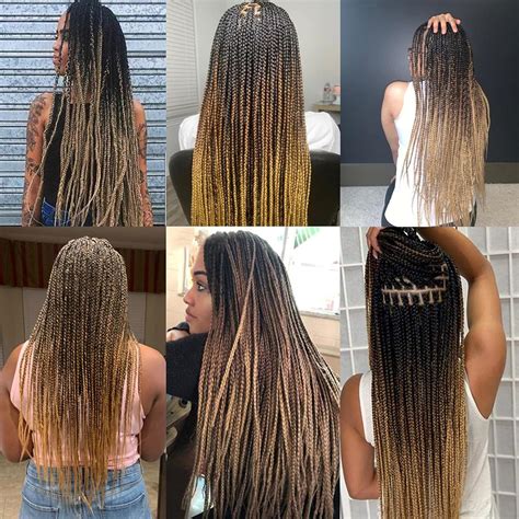 Buy Pre Stretched Braiding Hair Ombre 26 Inch 8 Packs Synthetic Crochet ...