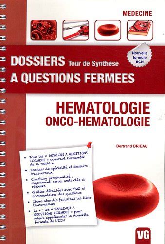 Amazon.in: Buy Dossiers a questions fermees hematologie onco hemato ...
