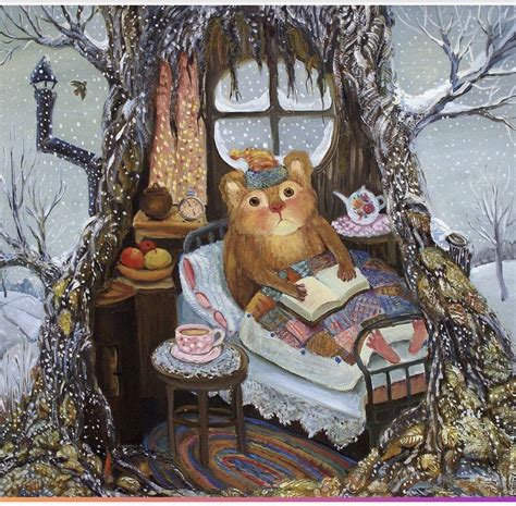 Winter Illustration, Children's Book Illustration, Cute Paintings ...