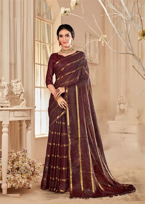 Laxminam Bullet Train Party Wear Vichitra Silk Saree Collection
