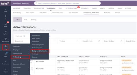 Integrating SpringVerify with Keka ATS
