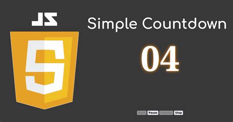 Countdown in JavaScript 的图像结果