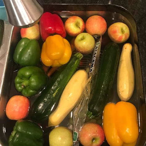 Homemade Veggie Wash Spray and Soak