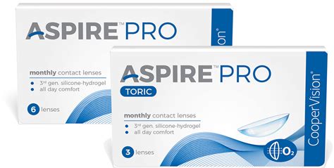 Aspire® monthly disposable lenses | CooperVision India