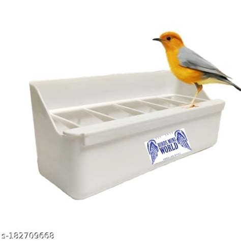 Buy Birds Mini World 0% Food Waste Feeder for Budgies,Cocktail,Finch ...