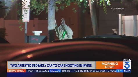 2 arrested for deadly shooting in Irvine – KTLA