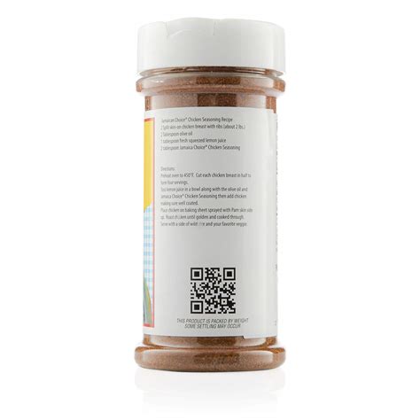 Buy Jamaican Chicken Seasoning | 6 Oz - By Jamaican Choice Online at ...