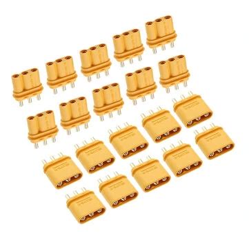 10 Pairs RJX Amass MR30PB Plug Circuit Board with XT30 3-pin for Model ...