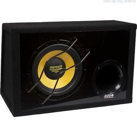 Oto Muzik Sepeti - Audio System X10 BR 25cm Subwoofer - Fiyatı ve ...