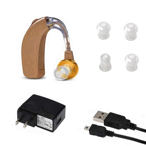 New BTE Rechargeable Hearing Aids Ear Care Device Listening Machine ...