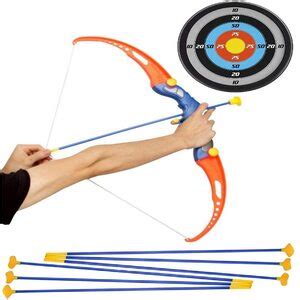 SUPER TOY Kids Bow & Arrow Toy Archery Set with Target Board for Boys ...