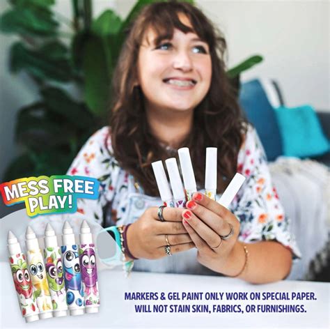 Scentos CleanColouring™ Markers Enchanted Set – Krazy Caterpillar