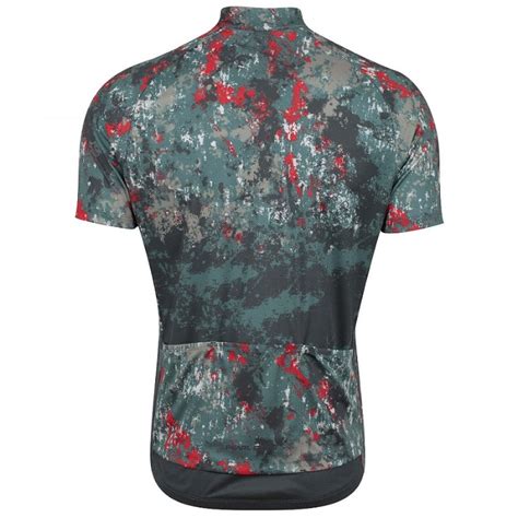 PEARL iZUMi Mens Classic Cycling Jersey (Pale Pine/Urban Sage Prime ...