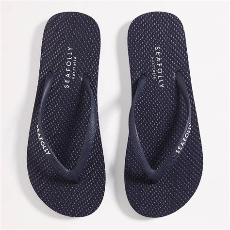 Navy Walkabout Navy Flip Flop - BrandAlley