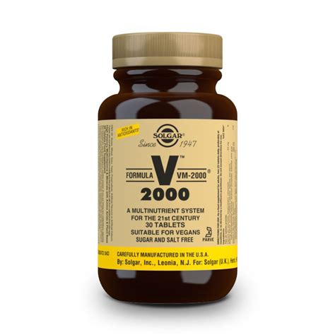 Fórmula VM-2000 - 30 Comprimidos | Cero Residuo