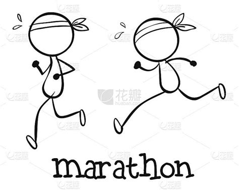 跑简笔画 的图像结果