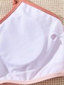 Conjunto de Maiô Fashion para Praia com Recorte em Contraste, Laço Fofo ...