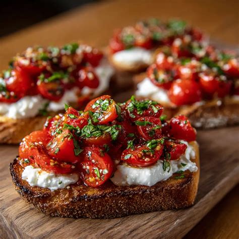 Bruschetta Recipe with Mozzarella
