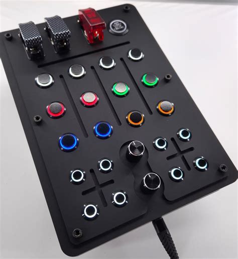 Buy Reaperware 30-elite USB Button Box for PC Sim Racing and Flight ...