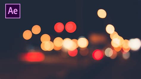 After Effects Bokeh Tutorial 的图像结果