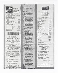 Image result for Home Depot Lost Receipt