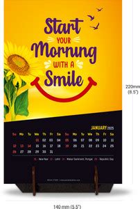 pocket wishes Motivational Success 2026 Table Calendar Price in India ...