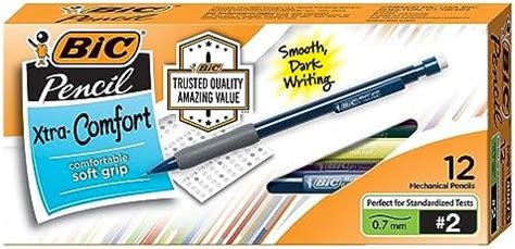 BIC Matic Grip Mechanical Pencil - Pack of 12, Multi Color : Amazon.in ...