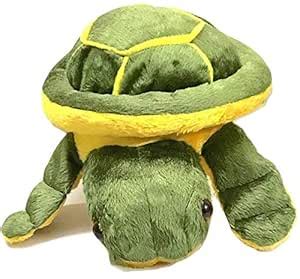 Buy First Date Store Tortoise Fur Cloth Soft Toy Turtle (Green & Yellow ...