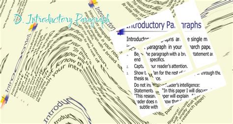 Image result for Introduction Paragraph for Project