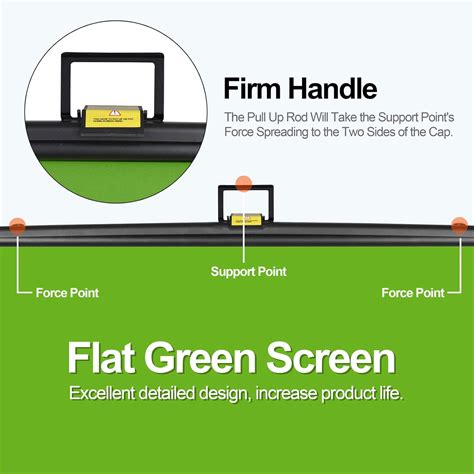 Buy EMART Green Screen, Collapsible Chroma Key Panel for Background ...