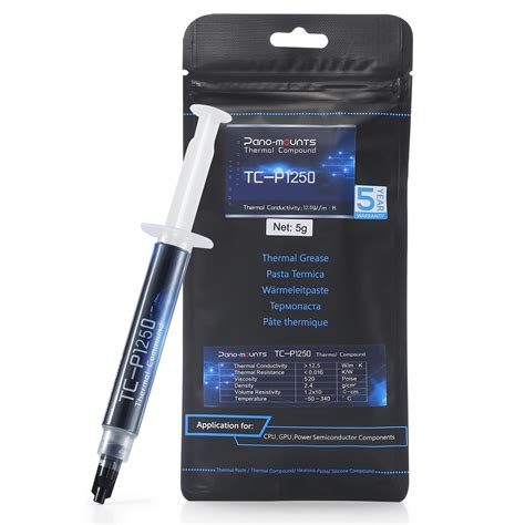 Buy Thermal Compound Paste 12.5W/m•K 5g High Performance Aquastat ...